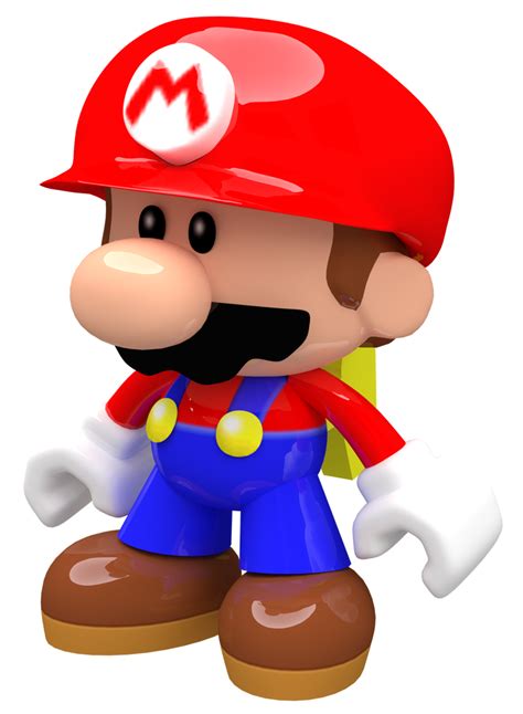 Mini Mario Toy Render by Nintega-Dario on DeviantArt