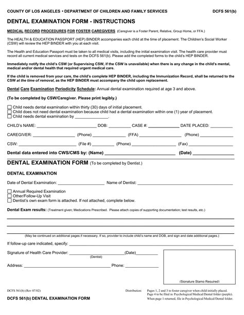 Dcfs 561 B Form ≡ Fill Out Printable PDF Forms Online