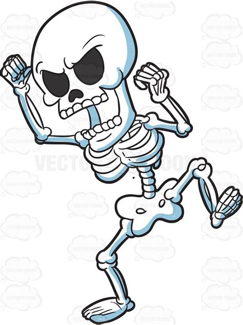 An Angry Skeleton | Cute skeleton, Skeleton art, Skeleton drawings