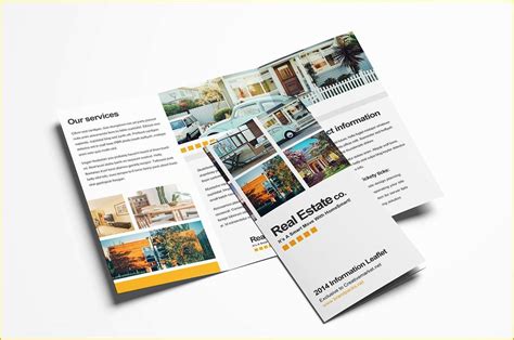 Free Real Estate Brochure Templates Of Free Real Estate Trifold Brochure Template In Psd Ai ...