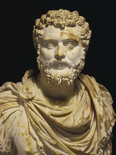 A ROMAN MARBLE PORTRAIT BUST OF EMPEROR DIDIUS JULIANUS , REIGN 193 A.D. | Christie's