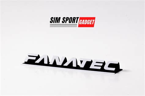 Fanatec Logo Decor - Sim Sport Gadget – SimSportGadget