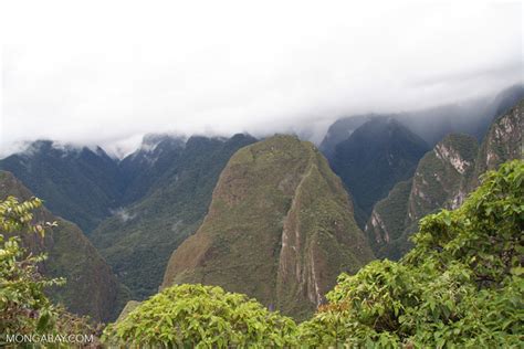 Andes mountains near Machu Picchu