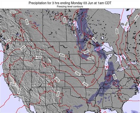 South-Dakota Precipitation for 3 hrs ending Tuesday 10 Aug at 7pm CDT