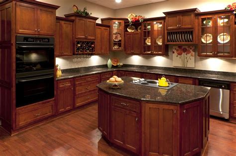 Image result for dark granite countertops | Kitchen cabinet design, Long narrow kitchen, Shaker ...