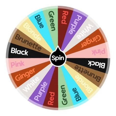 Hair Colour For Sims 4 : r/SpinTheWheelApp