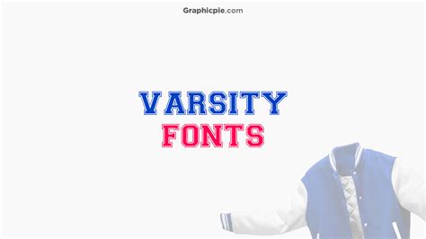 Best Varsity Fonts For Sports Designs - Graphic Pie