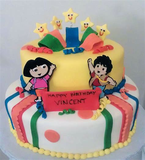 Dora the Explorer & Deigo Cake