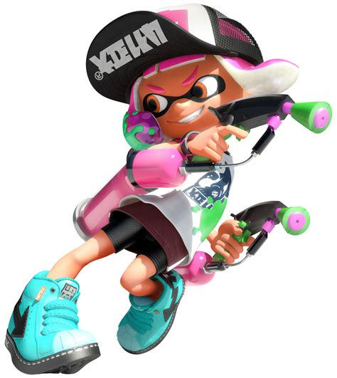 Image - Pink Inkling 2 - Splatoon 2.png | Splatoon Wiki | FANDOM powered by Wikia