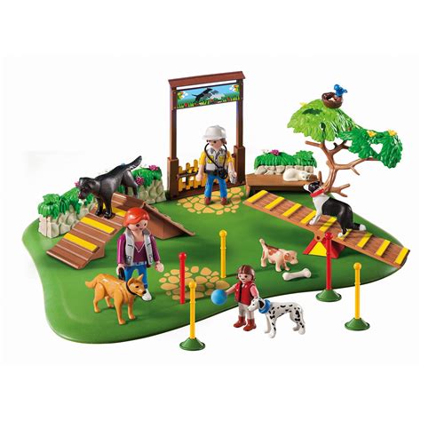 PLAYMOBIL Dog Park SuperSet Building Kit - Walmart.com