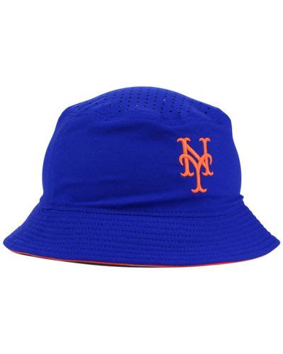 Nike New York Mets Vapor Dri-Fit Bucket Hat in Blue for Men - Lyst