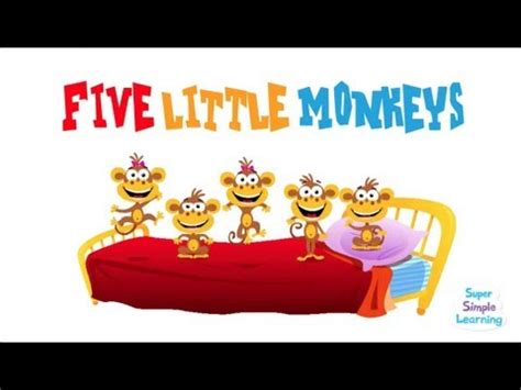 Five Little Monkeys | Super Simple Songs - YouTube