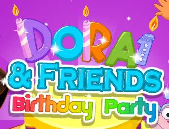 Dora & Friends Birthday Party - Play Online on Flash Museum 🕹️