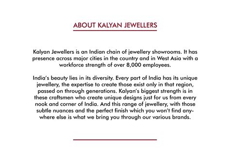 Kalyan Jewellers Logo Redesign & Branding :: Behance