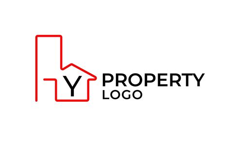 letter Y minimalist outline building vector logo design element 7404602 Vector Art at Vecteezy