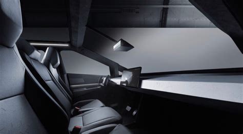 HD Photo Tesla Cybertruck From Front Seat