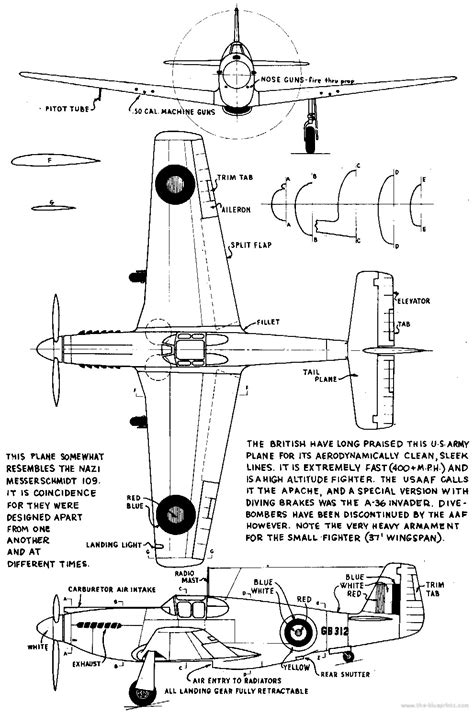 North American P-51 Mustang - Aircrafts and Planes