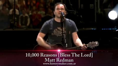 Matt Redman - 10,000 Reasons [Bless The Lord] (subtitul... | Doovi