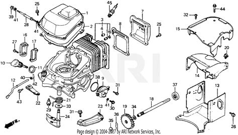 Honda HRM21 SVA LAWN MOWER, USA, VIN# MZAV-6000001 TO MZAV-9999999 ...