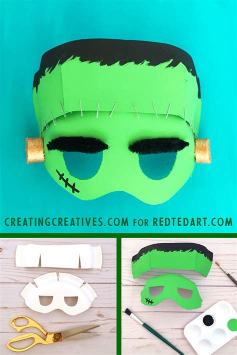 Easy DIY Frankenstein Mask - Creating Creatives