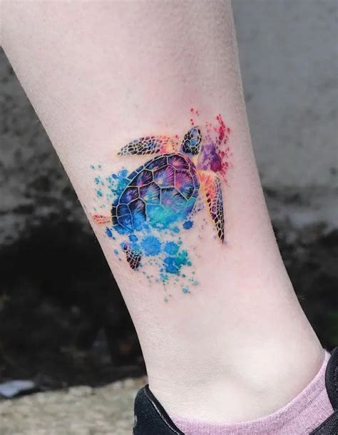 Update more than 73 watercolor sea turtle tattoos best - in.coedo.com.vn