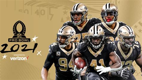 Five New Orleans Saints named to 2021 Pro Bowl