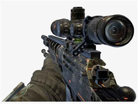 Download Black Ops 2 Sniper Png For Kids - Bo2 Ghost Camo Ballista - HD Transparent PNG ...