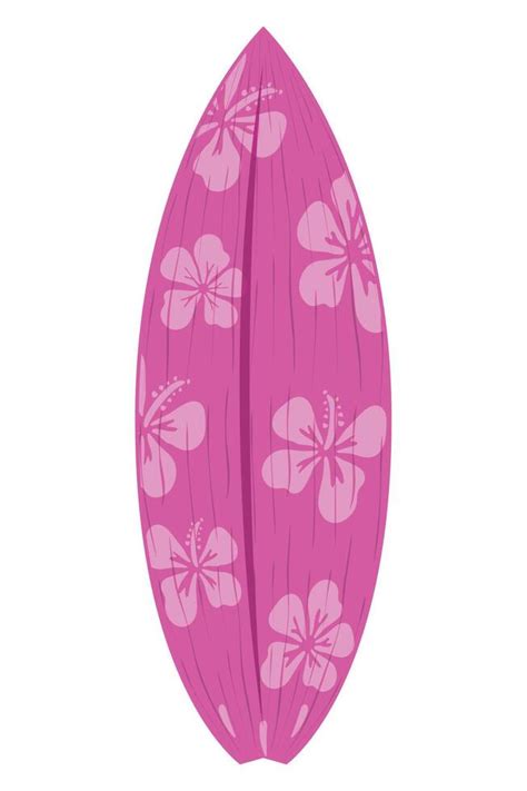 pink surfboard sport equipment icon 24490018 Vector Art at Vecteezy