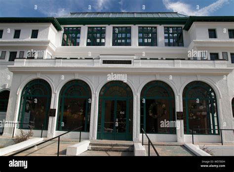 Historic Bathhouses, Hot Springs National Park, Arkansas Stock Photo ...