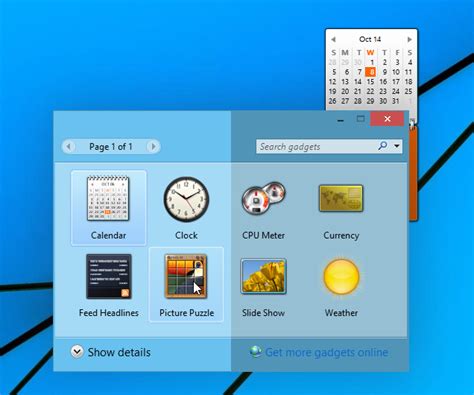 Download Desktop Gadgets and Sidebar for Windows 10