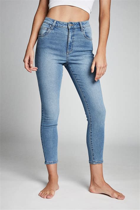 High rise cropped skinny jean - venice blue Cotton On Jeans | Superbalist.com