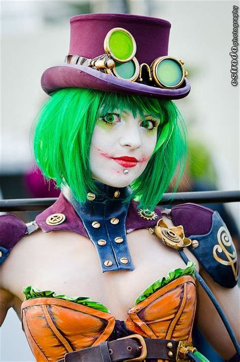 Duela Dent as The Joker | Steampunk couture, Steampunk costume, Steampunk characters