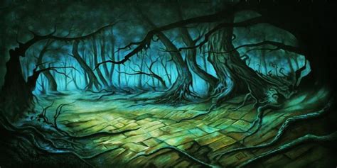 Haunted Forest Professional Scenic Backdrop | Haunted forest, Forest backdrops, Wizard of oz