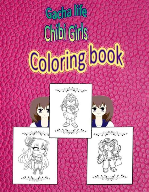 Buy gacha life chibi girls coloring book: Gacha Life coloring book ...