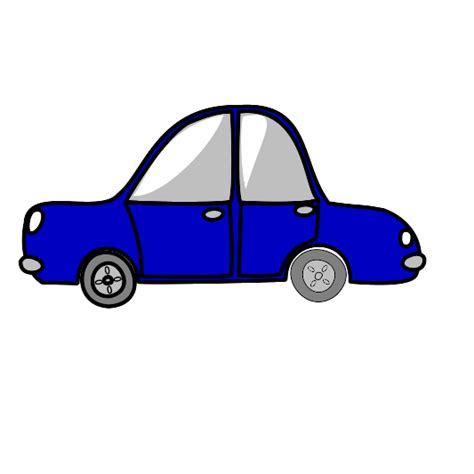 Blue Animated Car - ClipArt Best