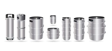 Keg Sizes & Coupler Comparison Chart