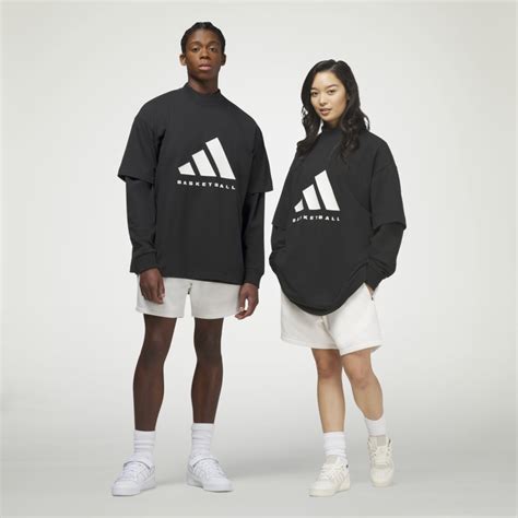 adidas Basketball Tee - Black | Unisex Basketball | adidas US