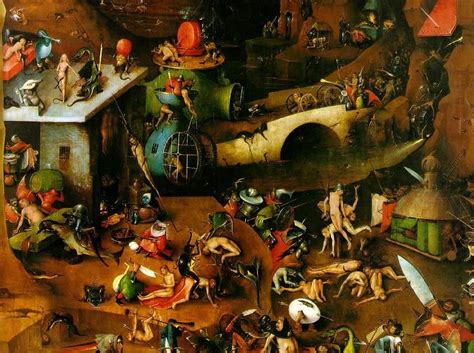 Cutting Edge Conformity: Demon Design 101: Hieronymus Bosch!