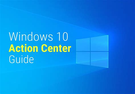 How to Use Action Center in Windows 10 ️ | [Best Explain]