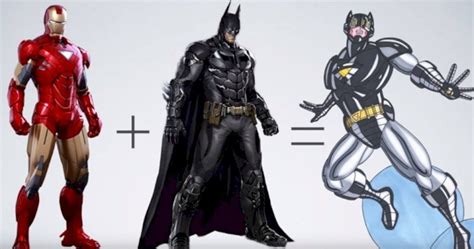 Superheroes Fusion: what would Marvel & DC characters looked mixed up