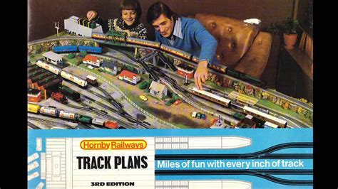 Hornby Model Railway Layout Train Set A Look through my 3rd Edition Hornby Track Plans - YouTube