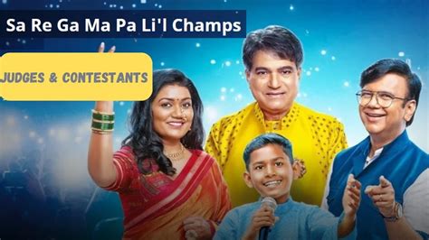 Sa Re Ga Ma Pa Li'l Champs 2023 Marathi Serial Cast | सा रे ग म प लिल चॅम्प्स २०२३ मराठी सिरीयल ...