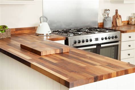 Solid Walnut Worktops | Walnut Kitchen Worktops | Worktop Express | Walnut worktop, Walnut ...