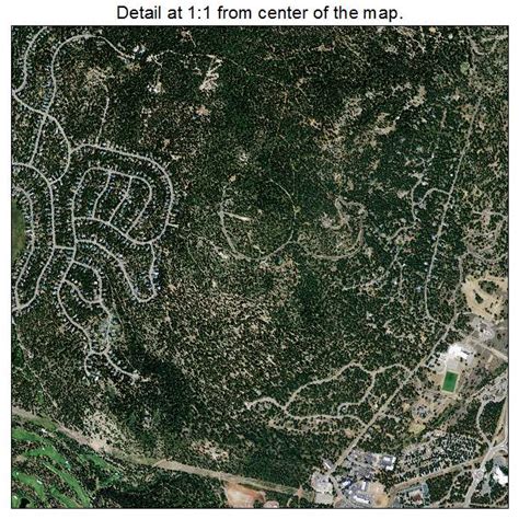 Aerial Photography Map of Truckee, CA California