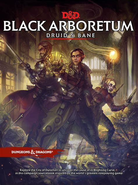 ArtStation - D&D BLACK ARBORETUM : Campaign Cover Artwork