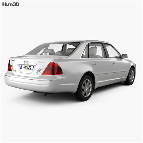 Toyota Avalon XL with HQ interior 2004 3D model - Download Sedan on ...