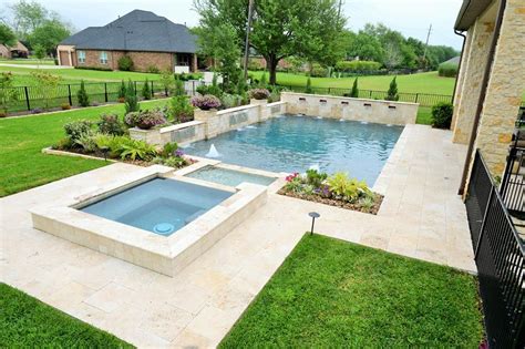 Pools & Spas Gallery, Custom Inground Pools in Houston | Pools backyard inground, Backyard pool ...