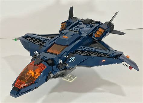 Remade 76126 to reflect my personal opinions of what a Quinjet should ...