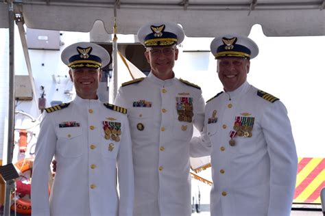 DVIDS - Images - Coast Guard Cutter Bertholf hosts change of command ...