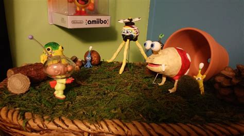 Heres some of my Pikmin clay figures I made! : Pikmin